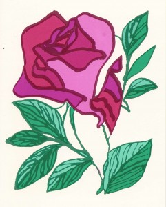 ROSE Jharna Kala color