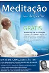 cartaz curso meditar