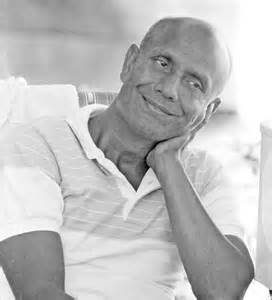 Sri Chinmoy e seus alunos de meditação