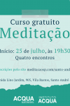 2022/Julho - curso de meditação em Santo Andre / ABC